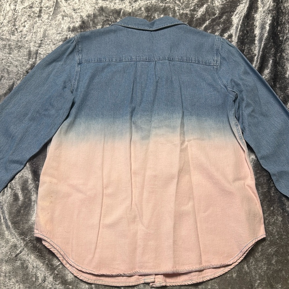 Tribal Jeans Blue Denim Shirt - Picture 2 of 4